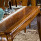 龙森家具 实木乌金木餐桌椅中式实木组合长方形饭桌住宅婚房家具