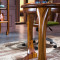 龙森家具 实木茶桌椅组合现代中式茶艺桌 乌金木家具实木功夫茶桌