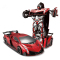 佳奇JIA QITT667遥控变形机器人 红色 儿童玩具男 电动玩具儿童益智礼物电动越野赛车跑车汽车漂移可充电电池