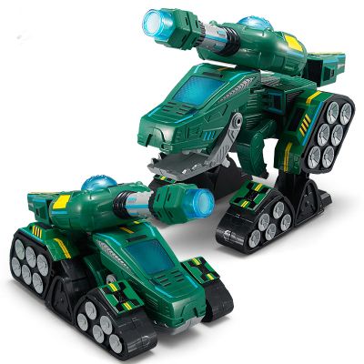 佳奇JIA QI JQ6604车大炮遥控变形车 遥控坦克 儿童玩具男 电动玩具 儿童益智礼物 变形金刚 可充电电池