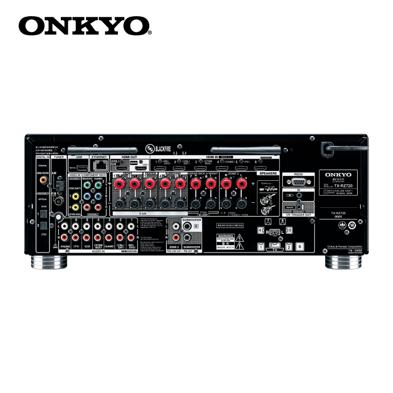 Onkyo/安桥 TX-RZ720 7.2声道全景声功放