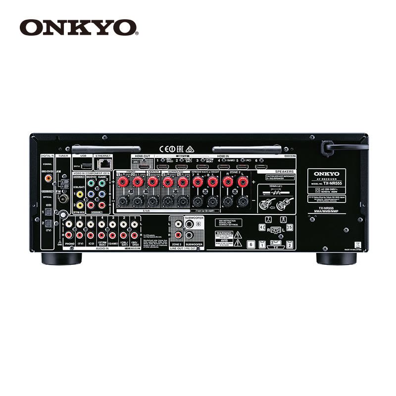 Onkyo/安桥 TX-NR 555 7.2声道家庭影院AV功放机家用蓝牙杜比图片