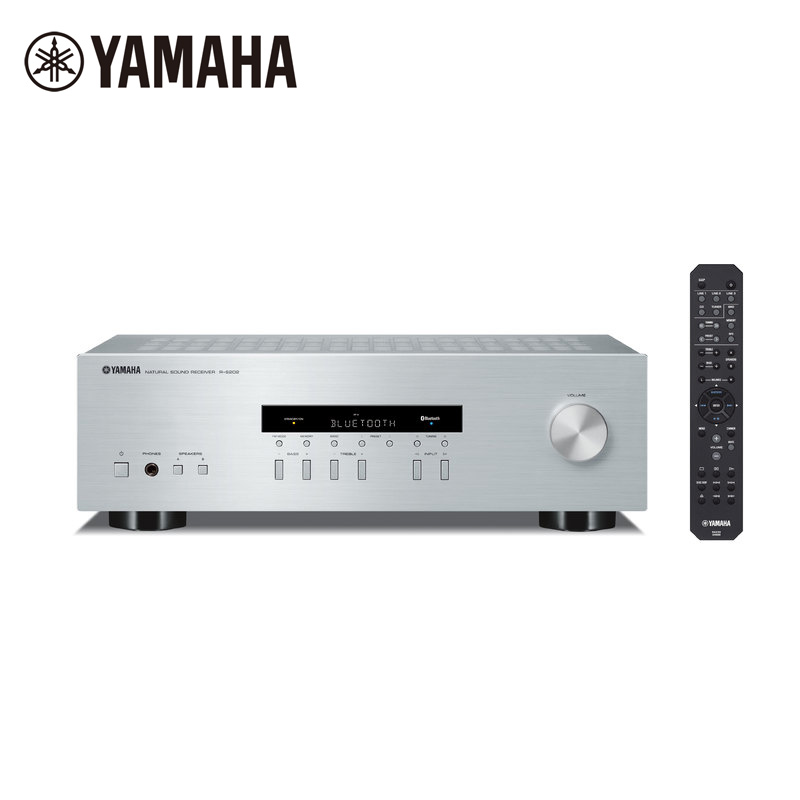 雅马哈(Yamaha) 高保真音箱功放 立体声合并式功率放大器 FM/蓝牙 R-S202 HIFI音乐功放