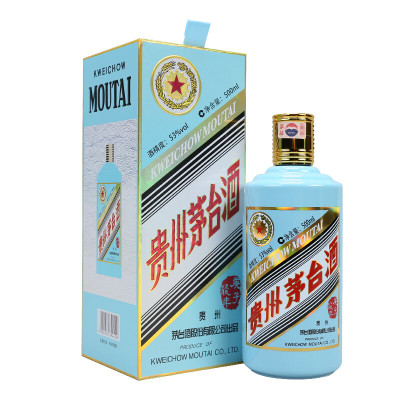 茅台(MOUTAI)生肖纪念 庚子鼠年 酱香型白酒 53度 500ml 单瓶装