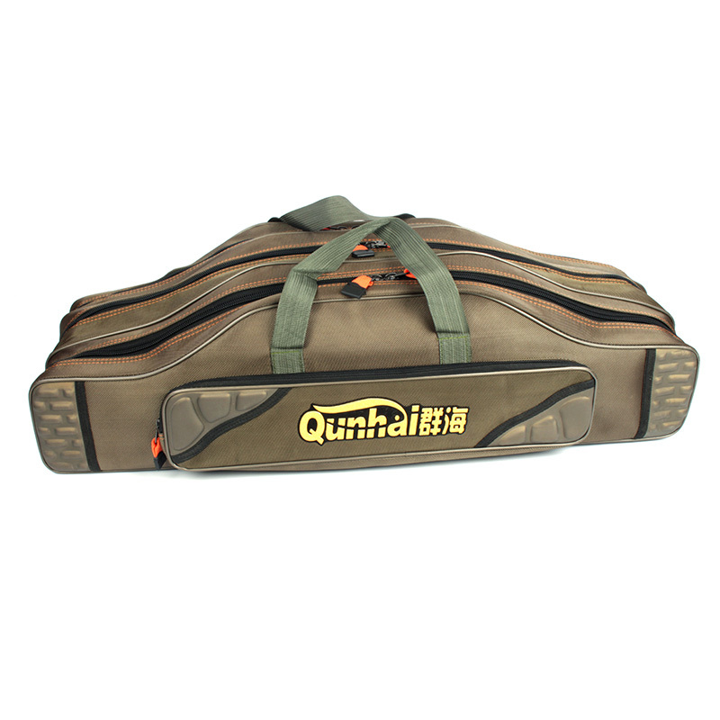 渔具包80cm90cm1米120大肚钓鱼包钓杆包海竿包鱼具包鱼竿包视频