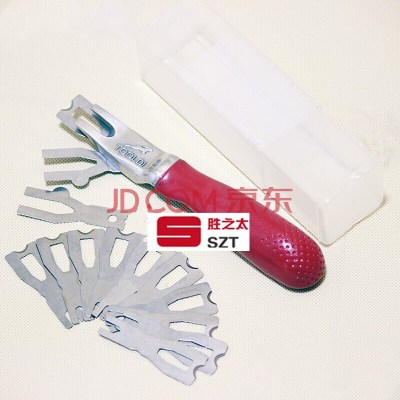 洋子(YangZi)PVC运动塑胶地板焊条铲平器月牙铲刀新式焊条修平刀垫片刀片