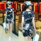 Mtiny欧洲站夏装新款时尚休闲套装女装运动服迷彩短裤两件套夏季潮