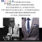Mtiny【包邮】男士韩版窄款领夹 超短4CM细领带夹礼盒装金色黑色七彩色