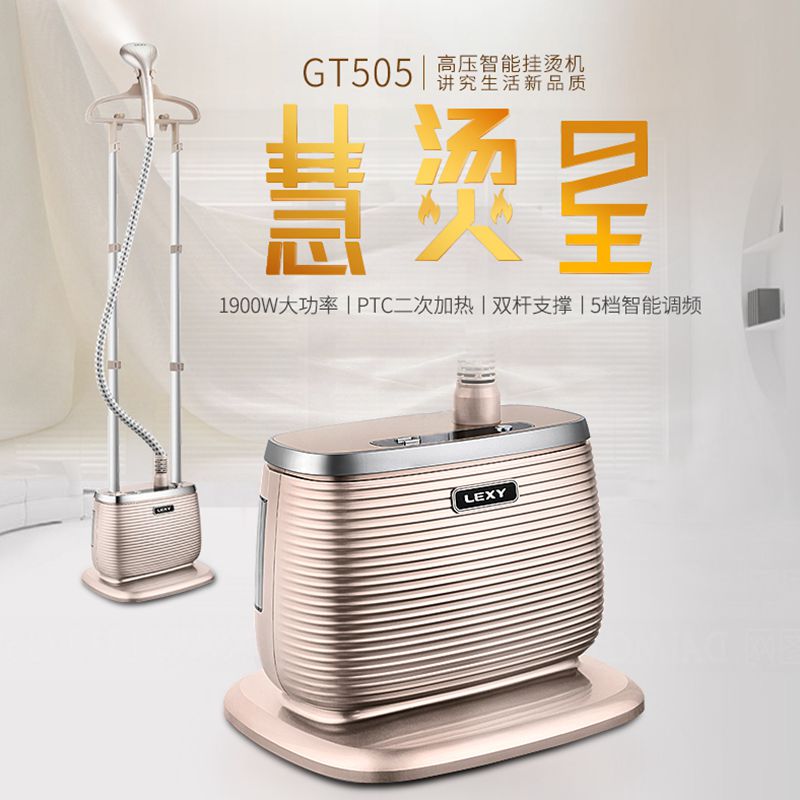莱克挂烫机GT505家用双杆设计智能电熨斗快速出蒸汽
