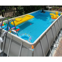 大型成人游泳池闪电客超大号家用支架泳池户外移动养鱼池加厚儿童游泳池