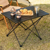 户外折叠桌子铝合金野餐桌椅便携式露营闪电客蛋卷桌子户外用品装备套装