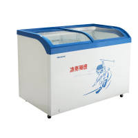 美菱(MeiLing)SC/SD-528GYT 528升大容量冰淇淋柜雪糕冷柜玻璃门展示柜家用商用速冻柜冷藏冷冻冰柜美菱