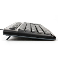 罗技K120有线键盘电脑台式笔记本家用办公游戏键盘有线防泼溅键盘