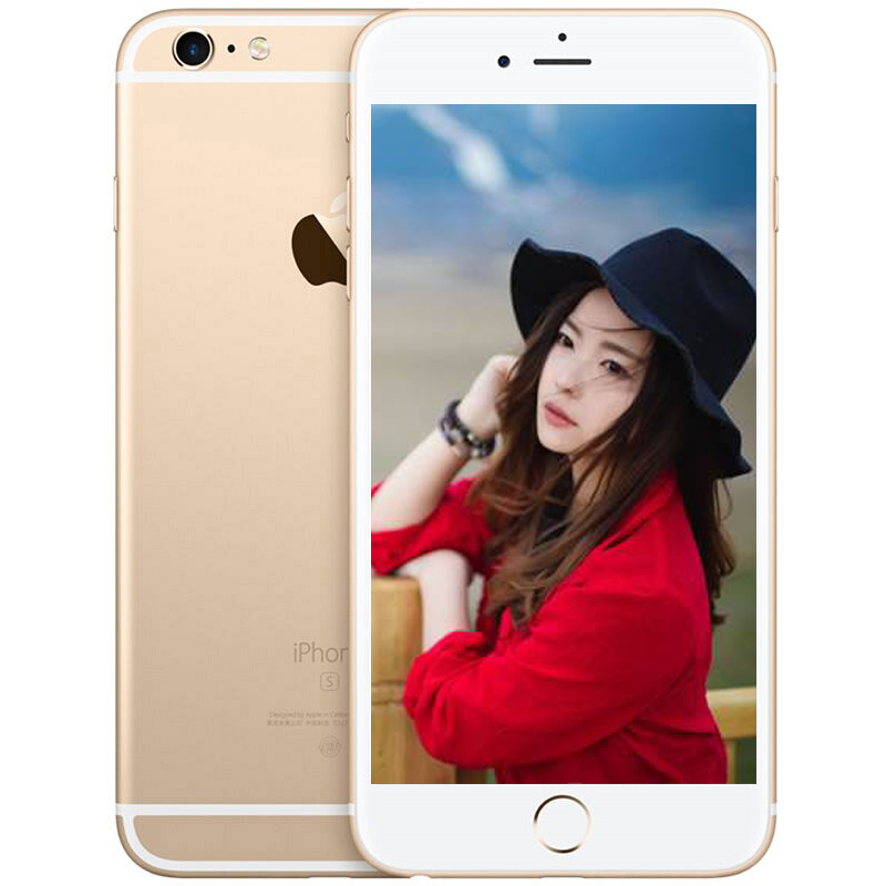 【二手95成新】苹果/iPhone 6s Plus 苹果手机 金色 128G 国行