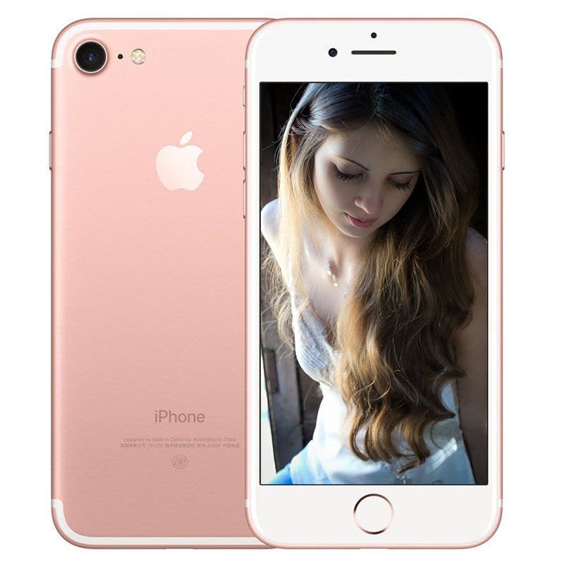 【二手9成新】苹果/Apple iPhone7 玫瑰金 128G 全网通4G 苹果手机 国行正品图片