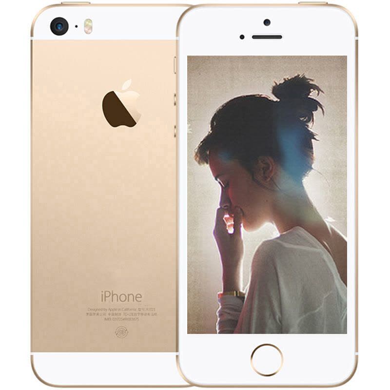 【二手99成新】苹果/ iPhone 5s 16G 金色 苹果手机 移动 联通 4G 国行 在保图片