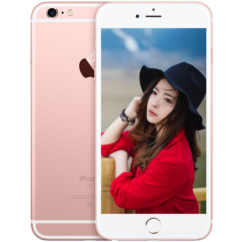 【二手9成新】苹果/iPhone 6s Plus 苹果手机 玫瑰金 16G 国行