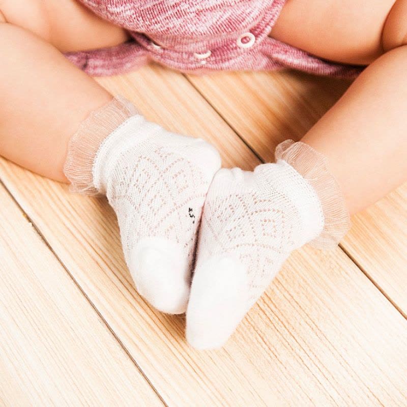 2020款】儿童水晶丝袜短款宝宝婴儿婴幼儿袜子夏季超薄船袜01-3-5-8岁图片