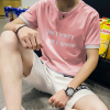 818款夏季短袖休闲运动套装男装青少年潮流T恤学生韩版夏天衣服两件套