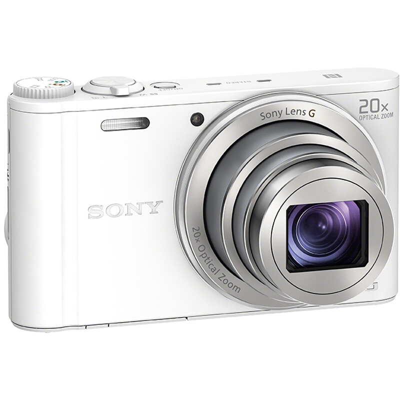 索尼sonydscwx350数码相机1820万有效像素20倍光学变焦25mm广角wifi