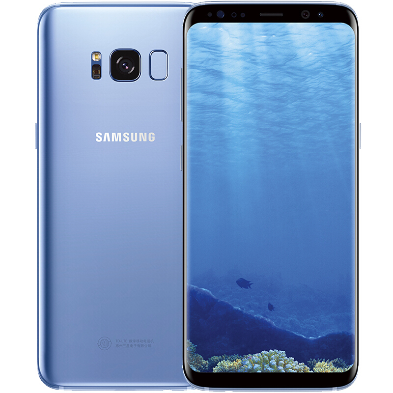 三星(SAMSUNG) Galaxy S8(SM-G9500)4GB+64GB 韩版单卡双网 雾屿蓝