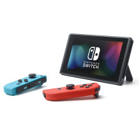 任天堂 Nintendo Switch 游戏机掌机 任天堂switch 掌上游戏机便携 Switch NS港版 彩色