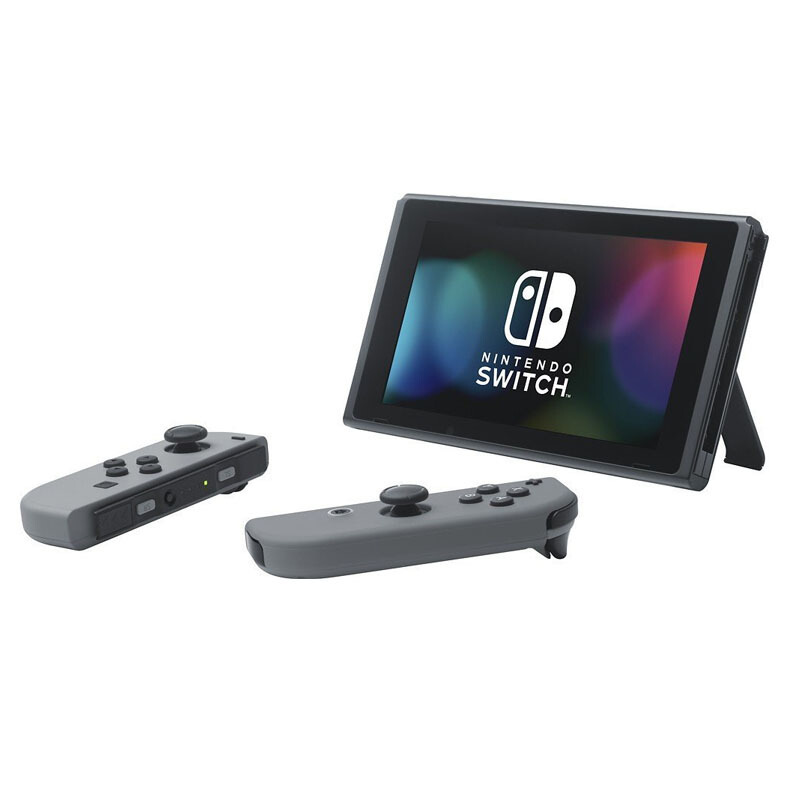 任天堂 Nintendo Switch 游戏机掌机 任天堂switch 掌上游戏机便携 Switch NS港版 灰色