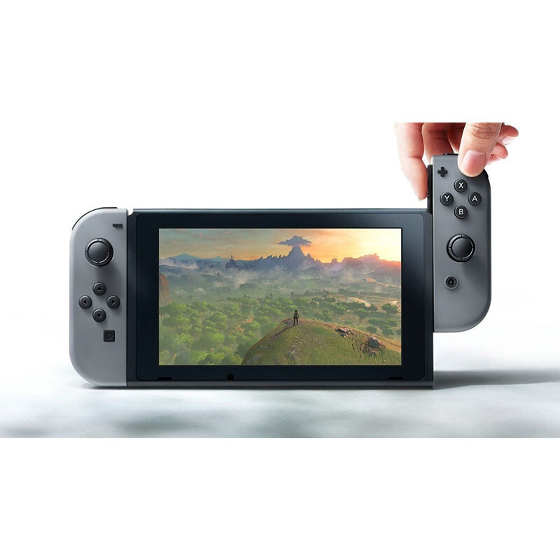 任天堂 Nintendo Switch 游戏机掌机 任天堂switch 掌上游戏机便携 Switch NS港版 灰色