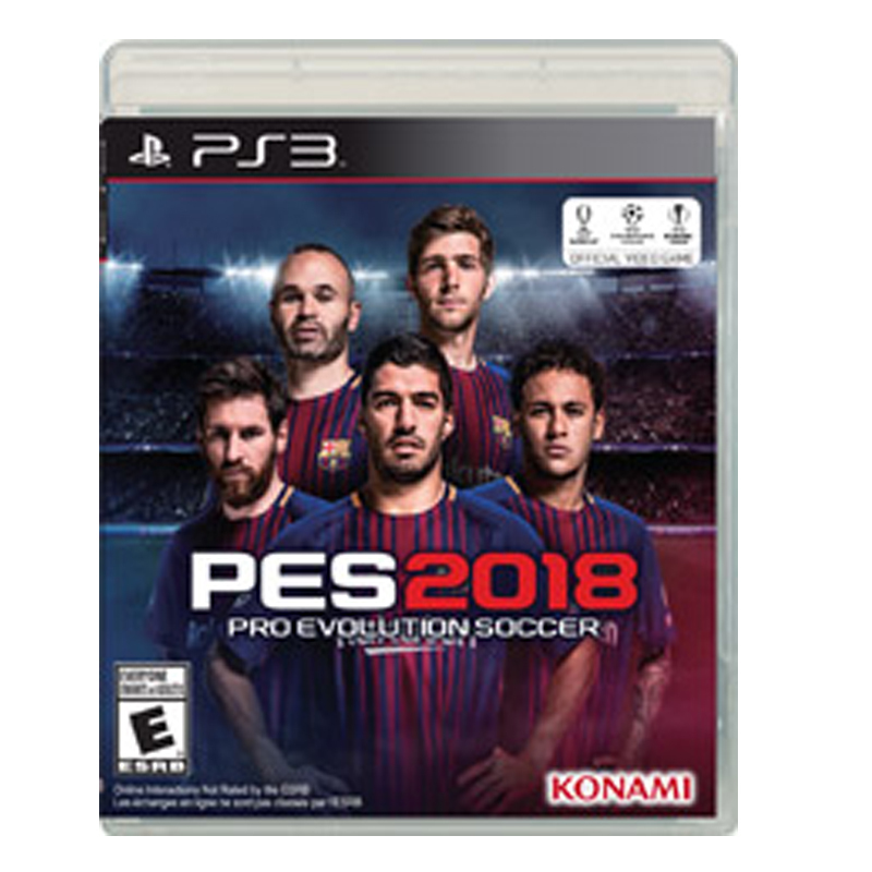 索尼(SONY)PS3 正版游戏 PES2018 足球 港版中文