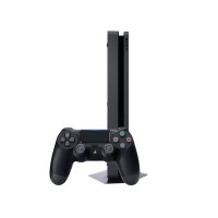 索尼（SONY） PS4港版游戏主机 ps4 slim娱乐游戏机 黑色 500G+《美国末日》港版中文 组合版