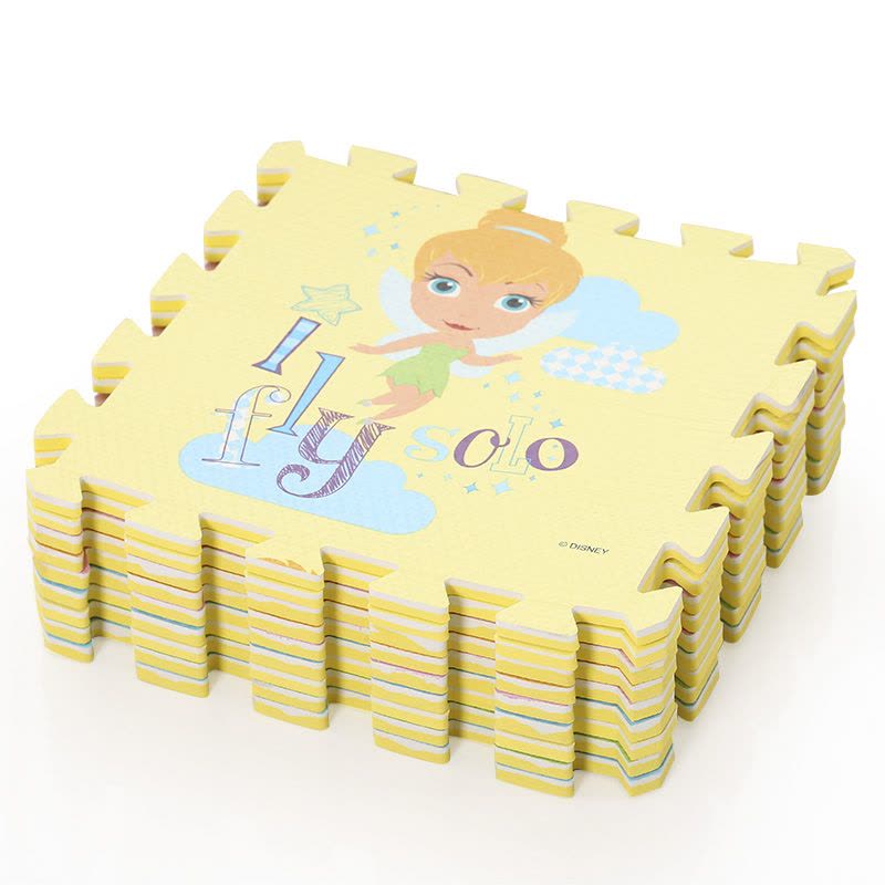 迪士尼 Q版公主拼装爬行垫（9片装）婴幼儿童玩具图片