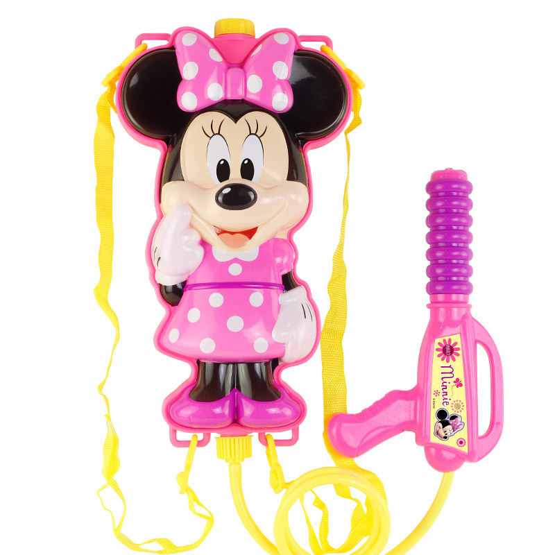 迪士尼 米妮立体背包水枪（粉色）婴幼儿童玩具