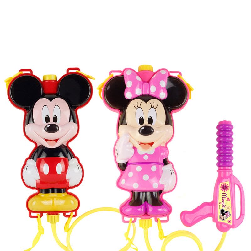 迪士尼 米妮立体背包水枪（粉色）婴幼儿童玩具图片