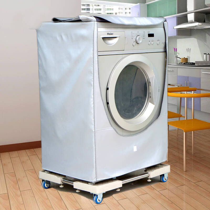 海尔三洋美的西门子洗衣机罩防水防晒松下小天鹅滚筒洗衣机罩加厚套防尘套(加厚加绒面料)图片