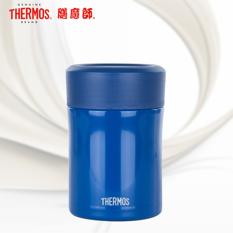 膳魔师（THERMOS）焖烧杯/罐TCLA-470S保温杯焖烧杯饭盒316L不锈钢470ML自带餐具家DBL深蓝色/通用