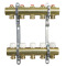 地暖黄铜2-9路预装式温控集分水器HT920C002辅材包