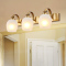阿库琉斯欧式镜前灯全铜壁灯卧室美式铜灯复古卧室客厅餐厅卫生间墙壁灯具9072