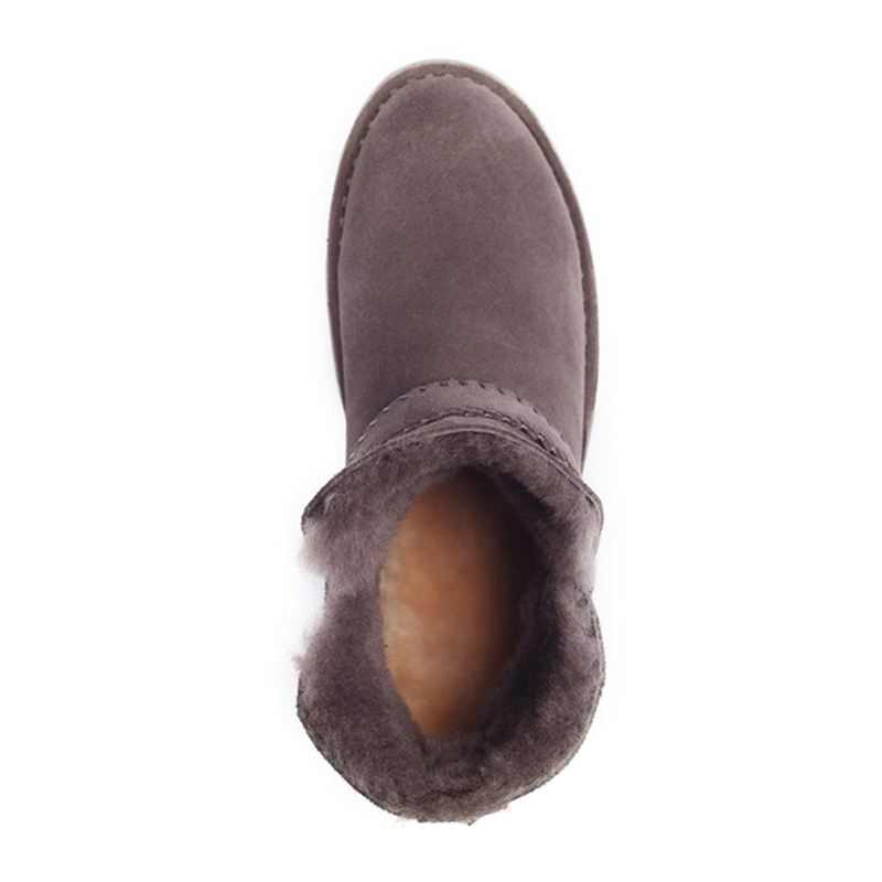 OZWEAR UGG OB270 女鞋防泼水羊皮羊毛短筒时尚雪地靴