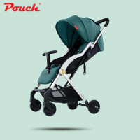 Pouch婴儿推车超轻便可坐可躺便携式伞车折叠婴儿车儿童手推车单手折叠可上飞机装旅行箱