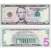 邮币商城 外国钱币 美国纸币 5美元 第十六任总统亚伯拉罕·林肯 单张 纸币 钱币收藏品