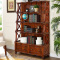 兰博湾(RAMBOY)家具 书架 欧式实木书架书柜 美式置物架