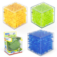 小号6CM实色绿3d立体迷宫走珠魔方迷宫球儿童益智力玩具男孩女孩3-6岁