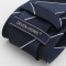 828新款藏青色白色条纹领带男士正装商务8cm、7cm职业学生窄款
