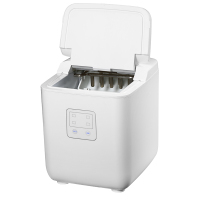 奥克斯(AUX)制冰机商用奶茶店冰块制作机家用小型迷你酒吧方冰造冰机10kg