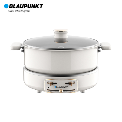 蓝宝(BLAUPUNKT)电火锅家用分体式多功能自动升降料理锅蒸煮一体电热锅BP-H1