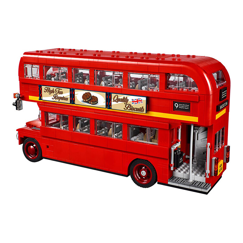 [北欧直邮]乐高(LEGO)创意积木玩具 创意百变系列 双层伦敦巴士 10258 适合16岁以上 材质塑料500块以上