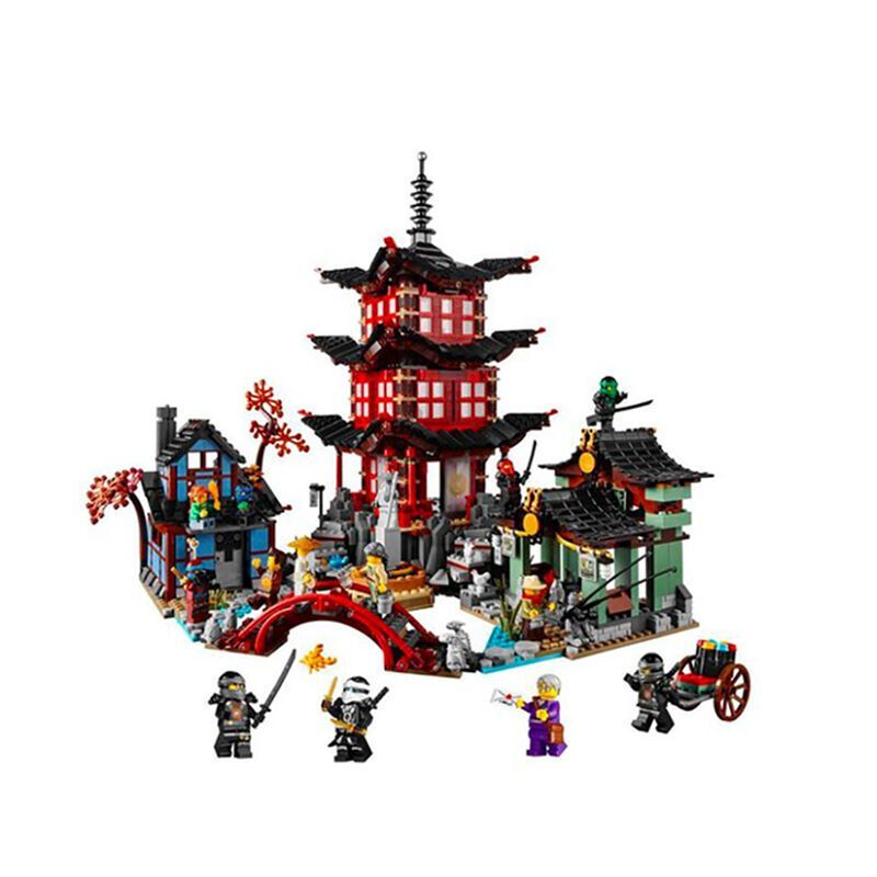 [北欧直邮]乐高(LEGO)创意积木玩具 幻影忍者系列 神庙村 70751 适合16岁以上 材质塑料 块数500块以上