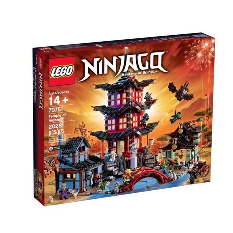 [北欧直邮]乐高(LEGO)创意积木玩具 幻影忍者系列 神庙村 70751 适合16岁以上 材质塑料 块数500块以上