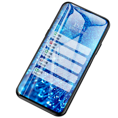 [买2送手机壳]轻万适用vivos1pro钢化膜6.39英寸非全面屏高清贴膜