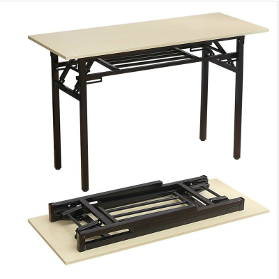 定制_家用简易课桌折叠桌培训桌阿斯卡利电脑桌补习桌快餐桌小桌子会议桌子书桌